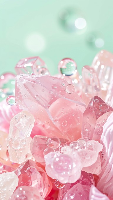 Translucent Pink Crystal Free Pink Crystal Collection Image - Crystals, Pink, Macro | Download ...