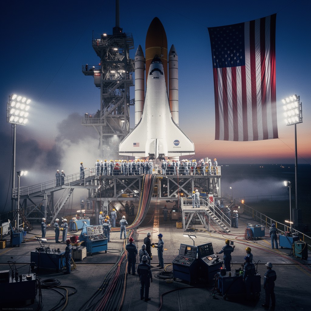 Free Launch Preparation Begins Image - Shuttle, Launch, Engineers ...