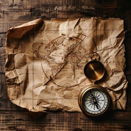 Free Antique Map Exploration Image - Map, Compass, Vintage | Download ...