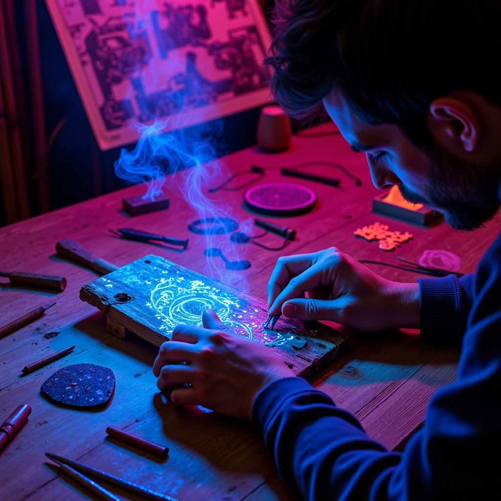 Free Neon Craft Fusion Image - Cyberpunk, Neon, Crafting | Download at ...
