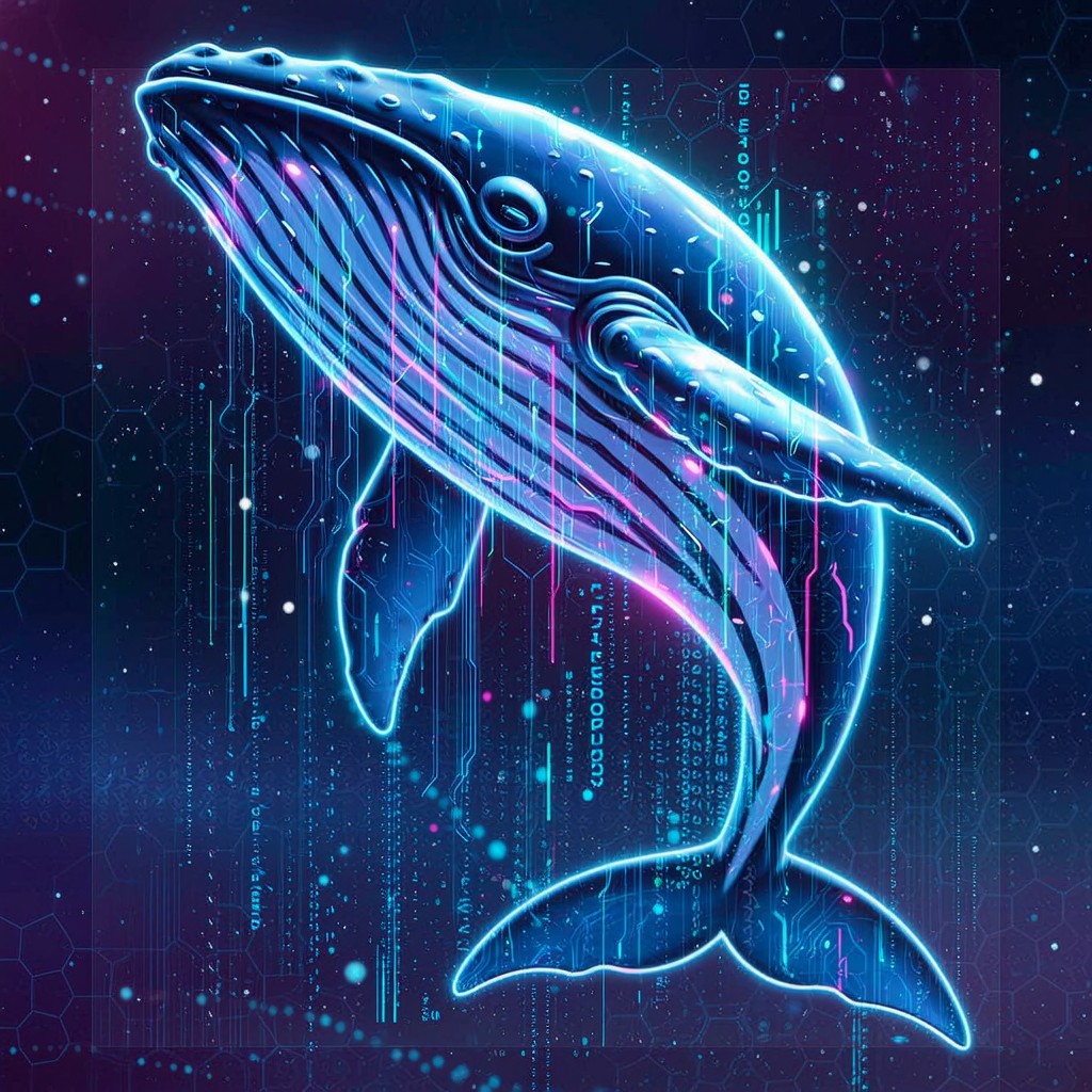 Free Digital Whale Breach Image - Whale, Holographic, Digital ...