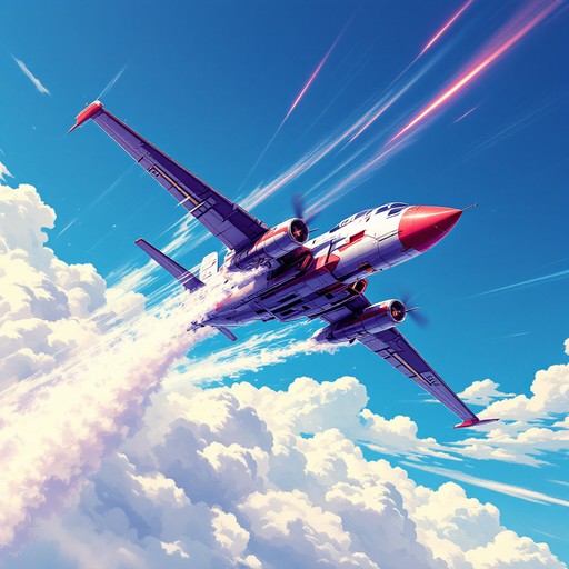 Plane Racing Anime Free Supersonic Anime Jet Photo - Aerobatics, Anime, Aviation ...