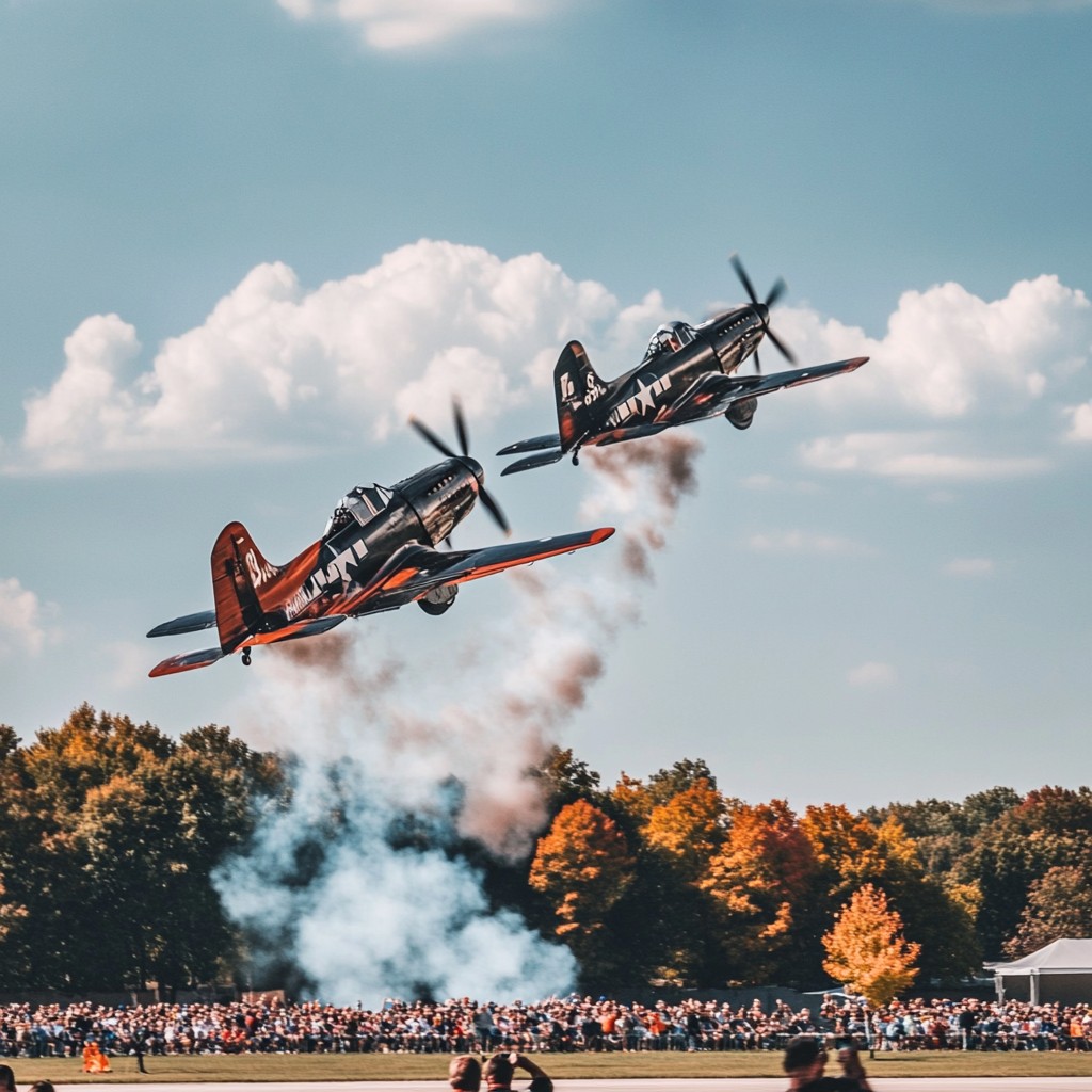 Free Airshow acrobatic flight Image - Airshow, Planes, Autumn ...