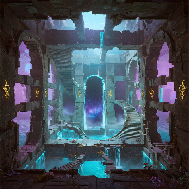 Free Mystical Ruins Portal Image - Ruins, Ancient, Portal | Download at ...