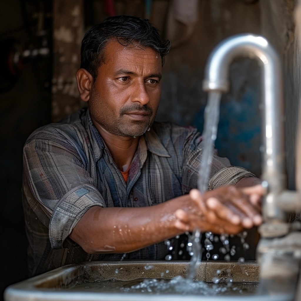 Man Clean Hand Free Man Washing Hands Image - Man, Washing, Hands | Download at StockCake