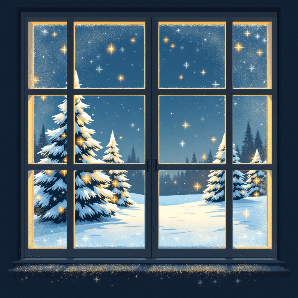 Window View Snowfall Free Snowy Window View Image - Winter, Snow, Window | Download at StockCake