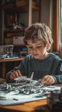Free Boy building toy Image - Boy, Building, Toy | Download at StockCake