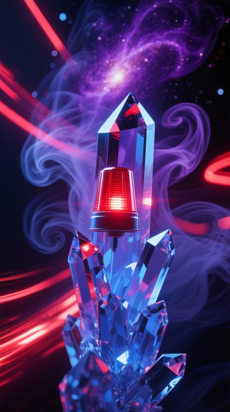 Free Crystal Emergency Beacon Image | Download at StockCake