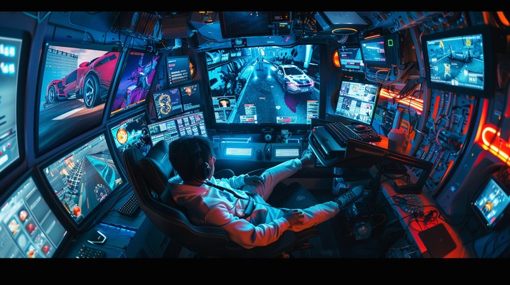 Free Futuristic Control Center Image - Futuristic, Technology, Control ...