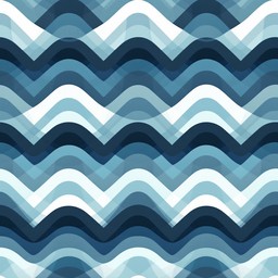 Wave Geometric Pattern Design Free Geometric Ocean Waves Image - Geometric, Pattern, Tessellation ...