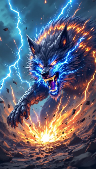 Free Mystical Wolf Guardian Image - Anime, Wolf, Manga | Download at ...