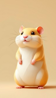 Free Adorable Geometric Hamster Image - Hamster, Geometric, 3d ...