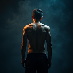 Free Strength In Shadow Image - Silhouette, Muscular, Indigo | Download ...