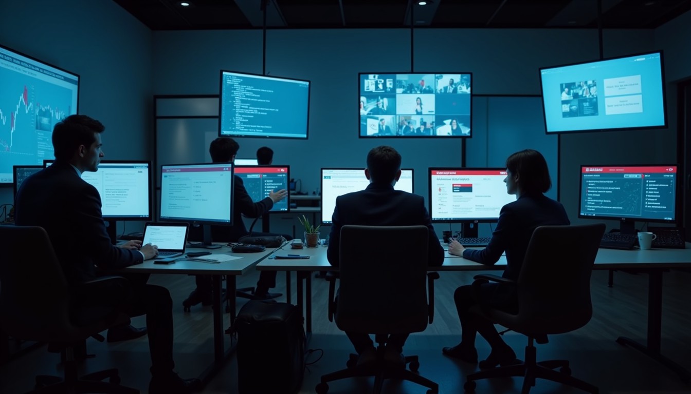 Free Digital Command Center Image - Control, Screens, Monitoring ...