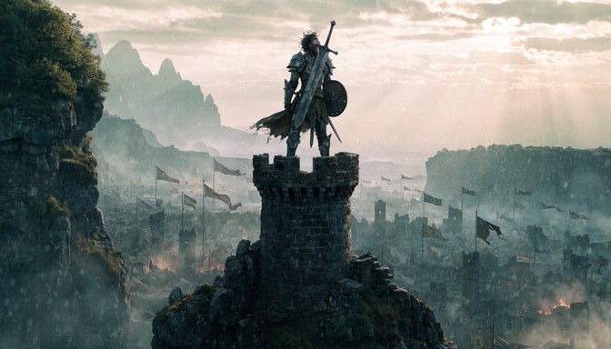 Free Warrior's Golden Hour Image - Warrior, Medieval, Fantasy ...