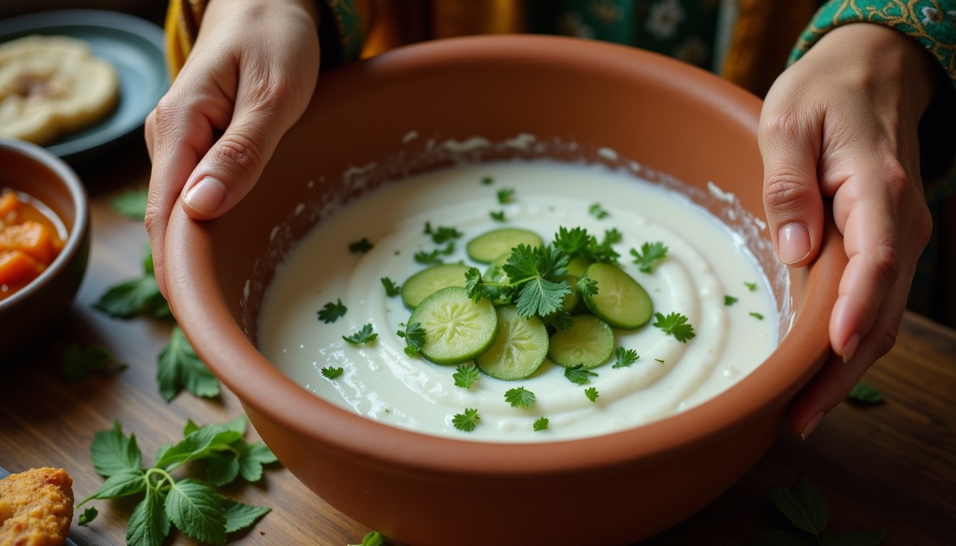 Free Cooling Cucumber Raita Image | Download at StockCake