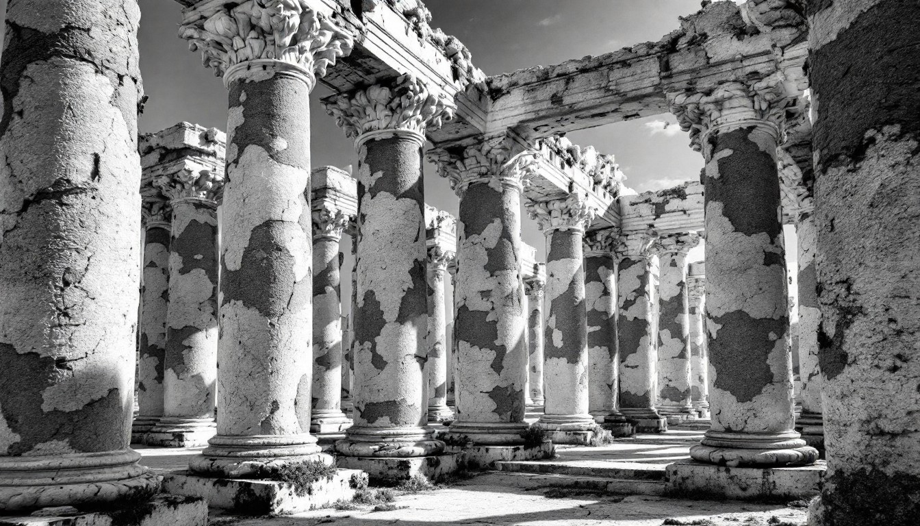 Free Ancient Columns Standing Image - Ruins, Columns, Ancient ...