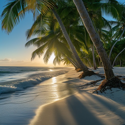 Free Sunset Beach Serenity Image - Sunset, Beach, Palm | Download at ...