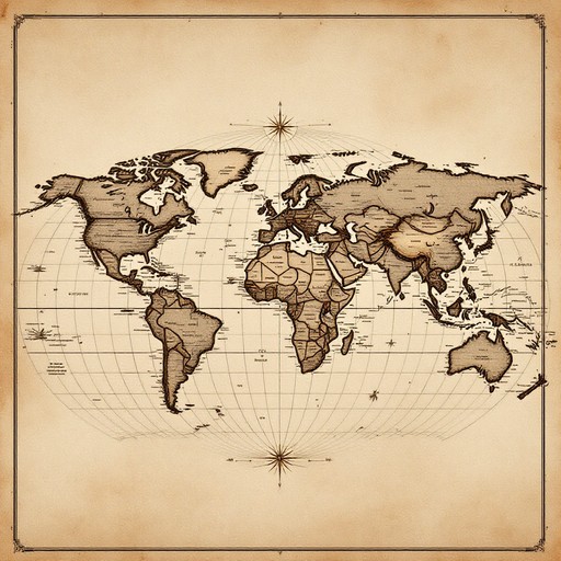 Free Vintage World Cartography Image - Vintage, Map, Sepia | Download ...