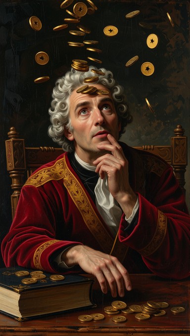 Merchant Philosopher Free Merchant Contemplating Wealth Image - Merchant, Businessman ...