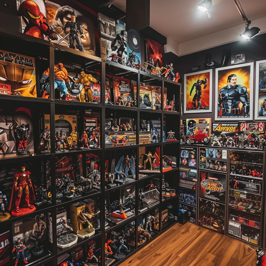 Geek Displays Free Geek Sanctuary Display Image - Collectibles, Superheroes ...