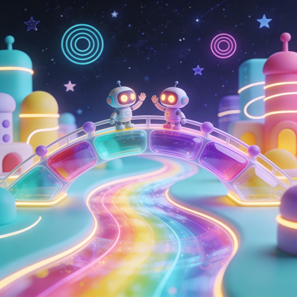 Free Magical Robot Bridge Image - Futuristic, Bridge, Robot | Download ...