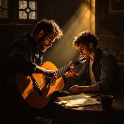 Free Musical Knowledge Shared Image - Guitar, Chiaroscuro, Music ...