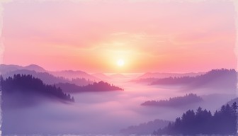Free Misty Mountain Sunrise Image - Sunrise, Mountains, Mist | Download ...