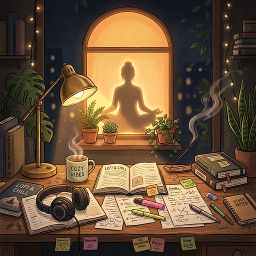 Free Peaceful Study Meditation Image - Meditation, Study, Lofi ...