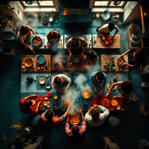 Communard Kitchen Free Communal Kitchen Harmony Photo - Cooking, Kitchen, Teamwork ...