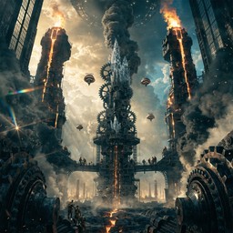 Free Industrial Sci-Fi Megastructure Image - Industrial, Steampunk, Sci ...
