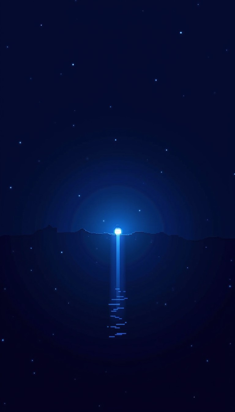 Free Beacon Of Hope Image - Beacon, Blue, Abyss | Download at StockCake