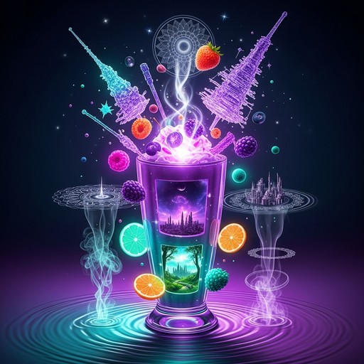 Balancing Milkshakes Free Cosmic Portal Milkshake Image - Magical, Milkshake, Cosmic ...