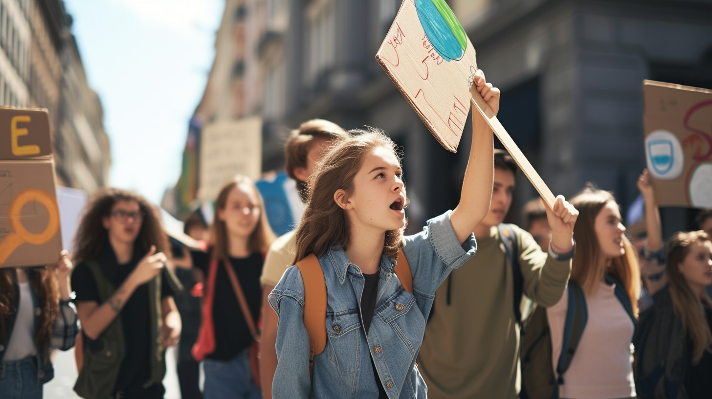 Protesters Demand Free Protesters Demand Action Image - Protest, Environment, Activism ...