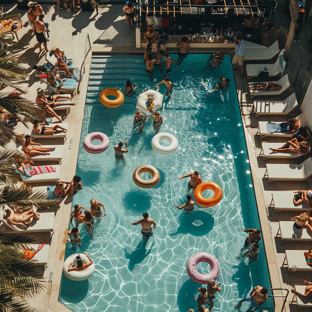 Free Pool party fun Image - Pool, Party, Fun | Download at StockCake
