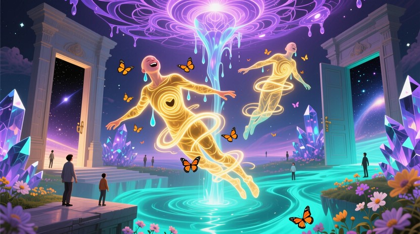 Free Ethereal Happiness Ascension Image - Surreal, Metamorphosis ...
