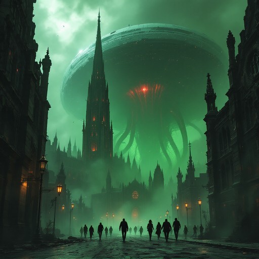 Free Gothic Apocalypse Descends Image - Alien, Cathedral, Gothic ...