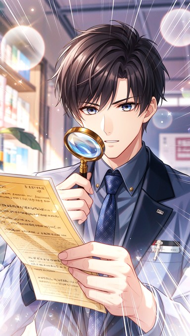 Free Meticulous Document Examination Image - Anime, Manga, Inspector ...