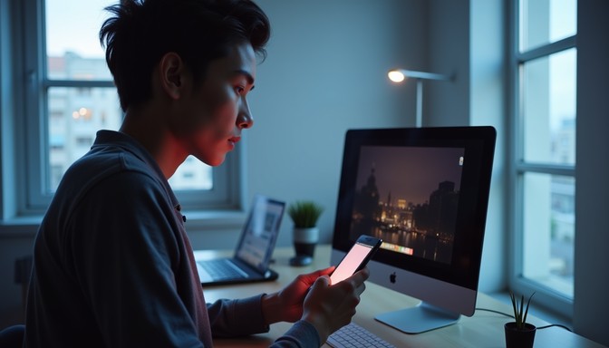 Free Midnight Tech Session Image - Nightwork, Technology, Screen ...
