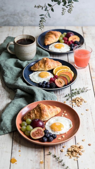 Free Elevated Morning Spread Image - Breakfast, Morning, Food ...