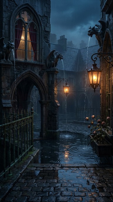 Free Gothic Rain Reflection Image - Victorian, Gothic, Rain | Download ...