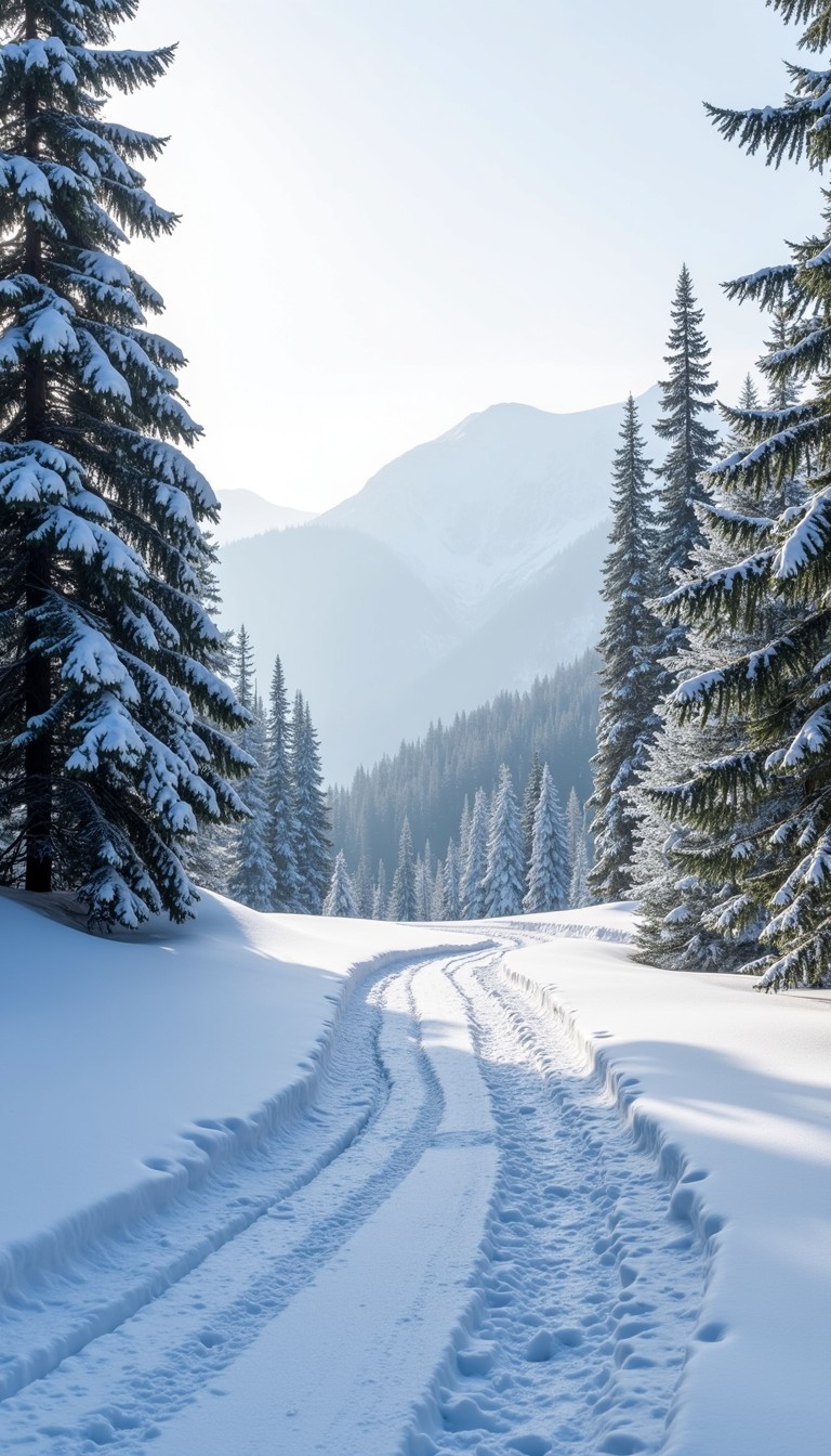 Snow Bpath Free Pristine Winter Path Image - Snow, Winter, Path | Download at ...
