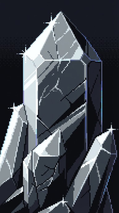 Free Crystal Pixel Monolith Image - Crystal, Quartz, Monolith ...