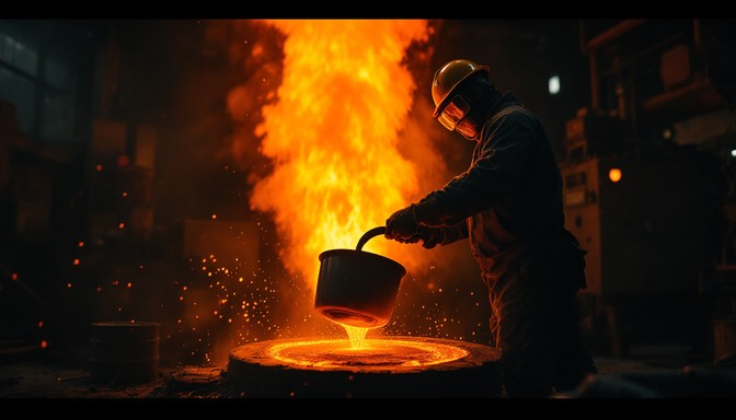 Free Molten Metal Pour Image - Foundry, Metal, Molten | Download at ...