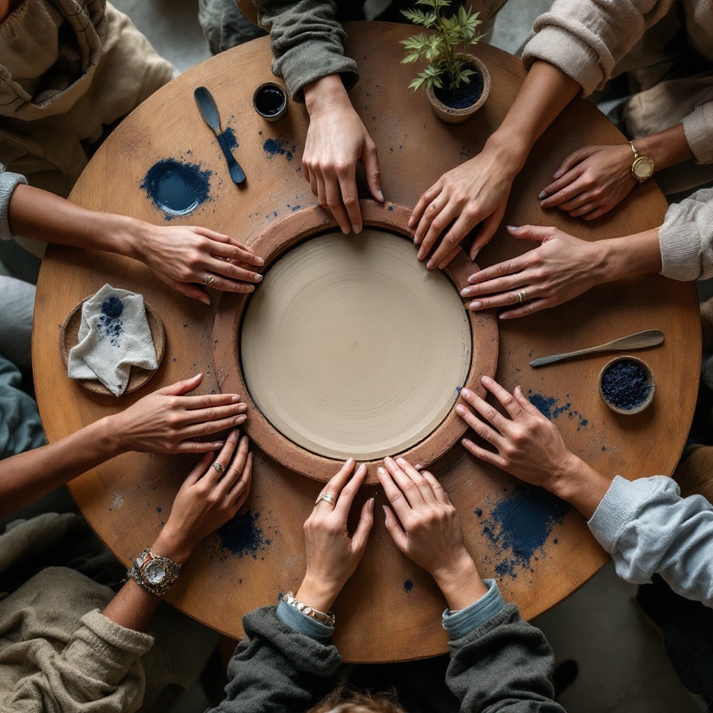 Free Hands Creating Together Photo - Crafts, Community, Hands ...