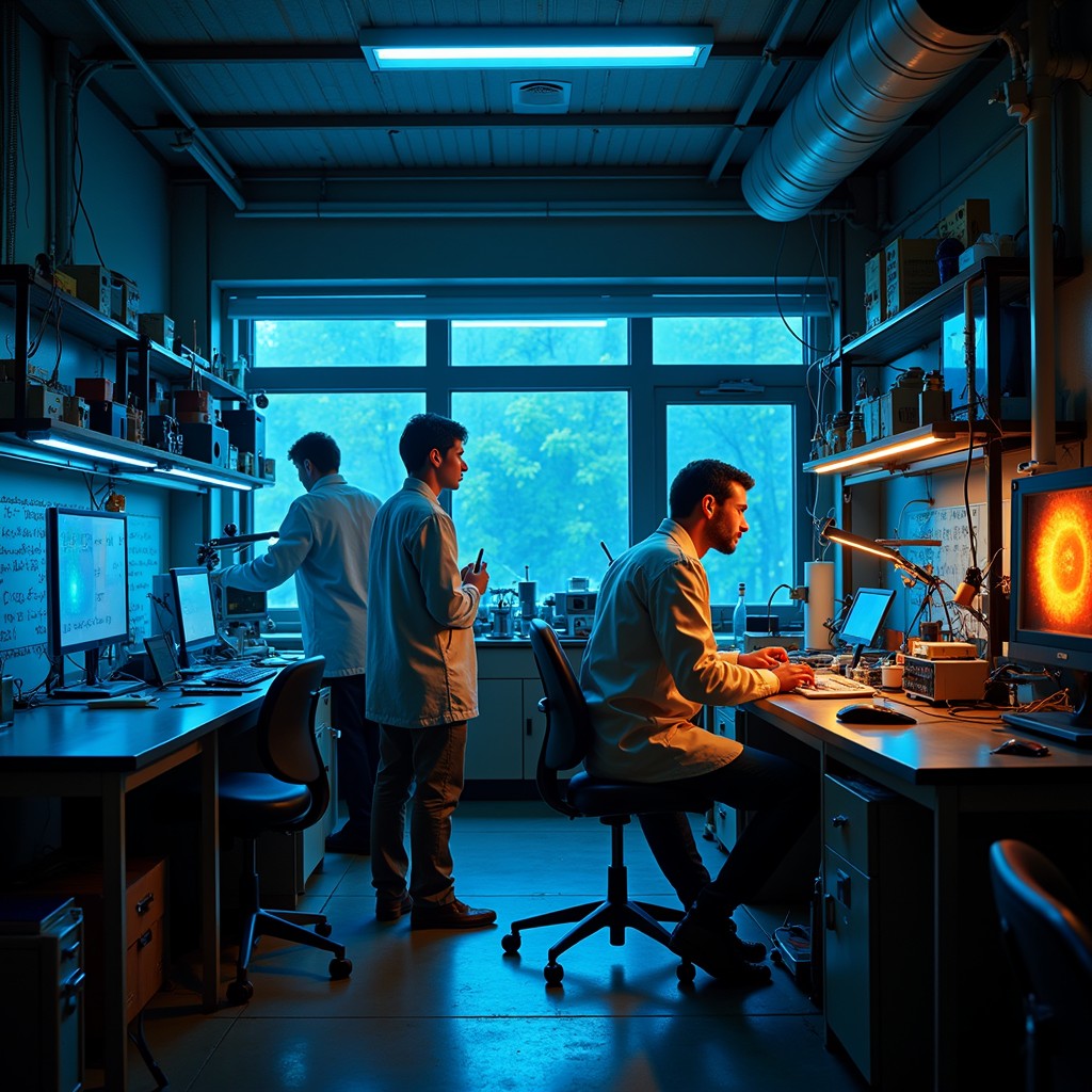 Free Laboratory blue glow Image - Laboratory, Science, Research ...