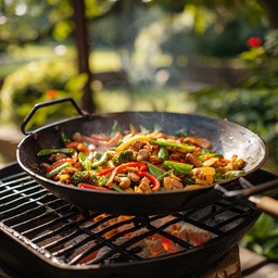 Free Sizzling Outdoor Cooking Image - Cooking, Outdoors, Wok | Download ...