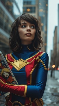 Free Superhero Cosplay Moment Image - Cosplay, Superhero, Captain ...