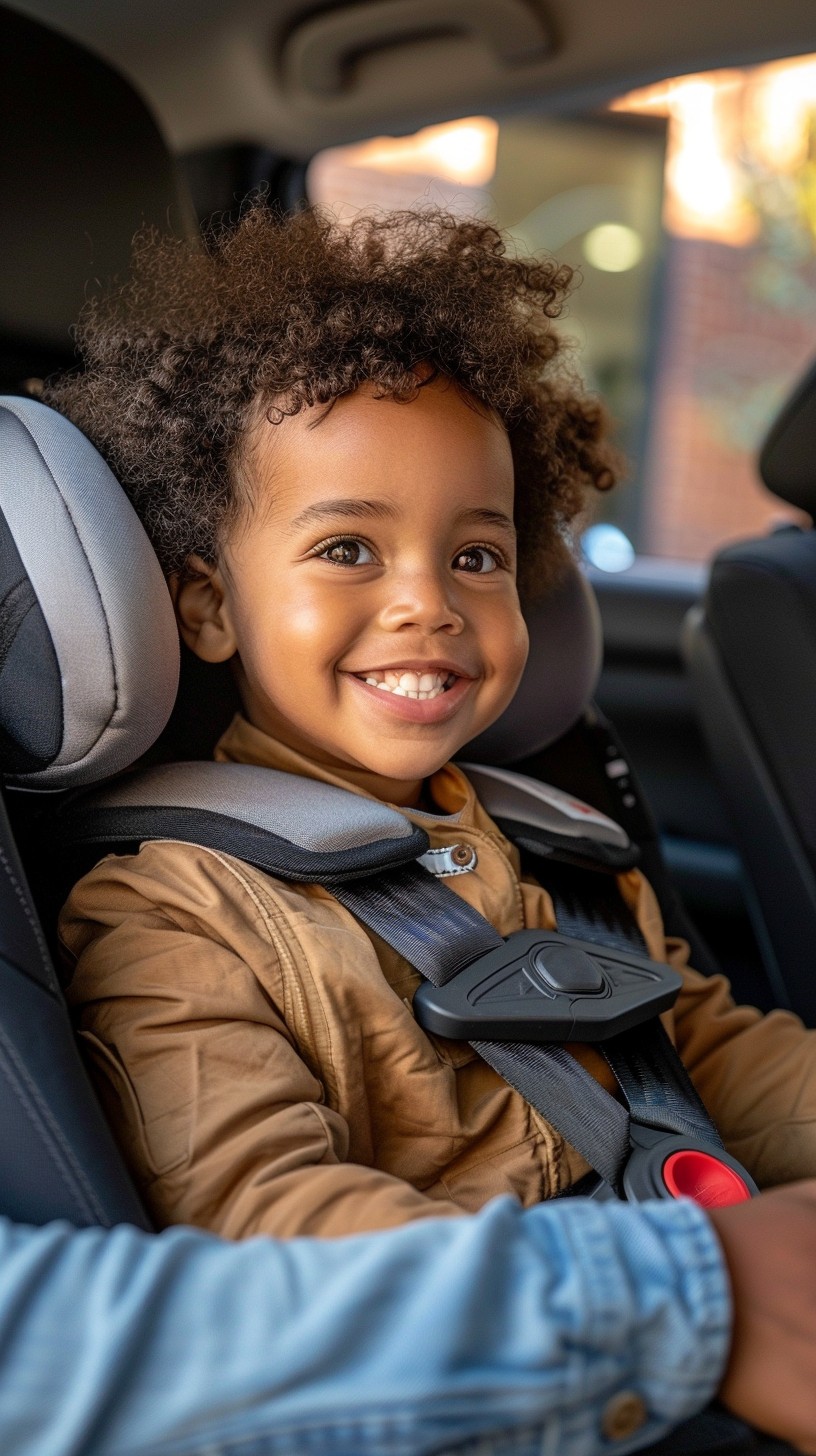 Kid Drive Free Joyful Car Ride Image - Child, Car, Smile | Download at StockCake