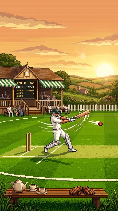 Free Cricket Golden Hour Image - Cricket, Pixel, Retro | Download at ...